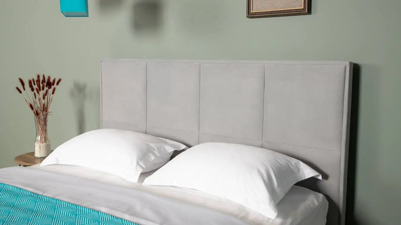 Мягкая кровать Linea с прямым изголовьем Askona фотография товара - 7 - большое изображение